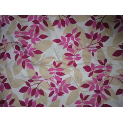 Duck Kumaş Yaprak Desen